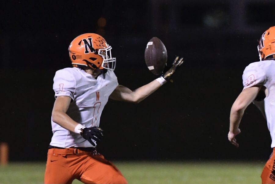 NCHS intercepts Peoria pass